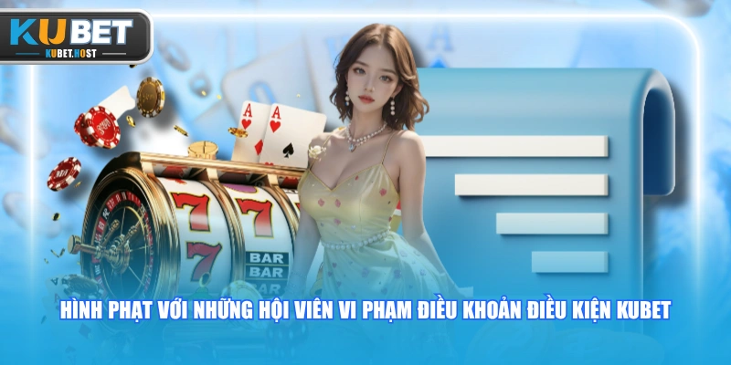 Điều khoản điều kiện 3 Hình phạt với những hội viên vi phạm điều khoản điều kiện KUBET