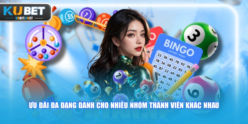 Ưu đãi đa dạng dành cho nhiều nhóm thành viên khác nhau