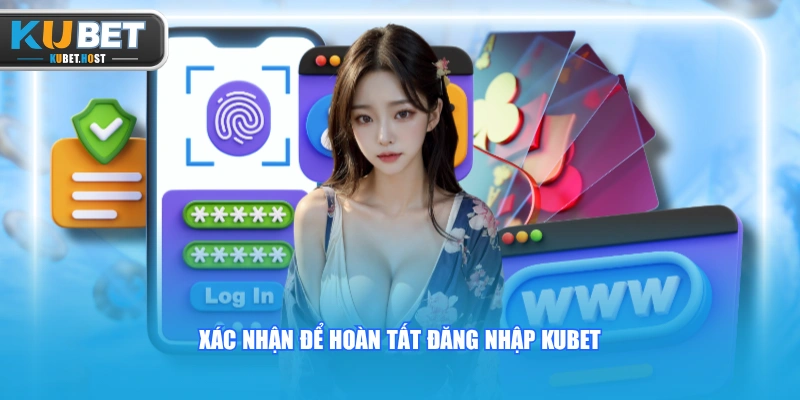 Đăng Nhập KUBET An Toàn Và Nhanh Gọn Chỉ Với 3 Bước 2 Xác nhận để hoàn tất đăng nhập KUBET